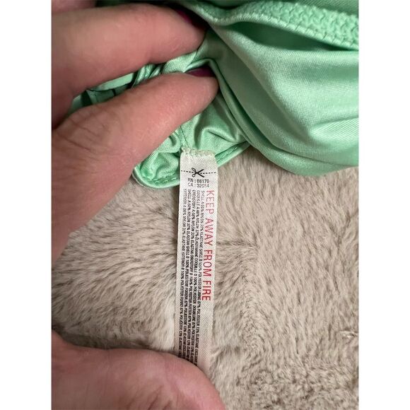 Free People x Hatch Maternity Romper Salted Lime Green Size M - Picture 11 of 11